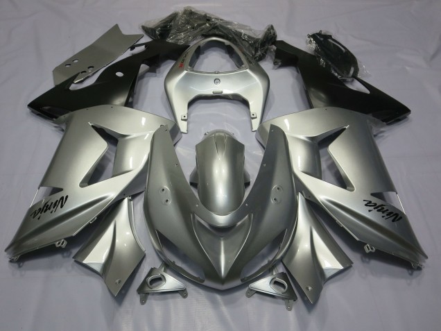 2006-2007 Silver ZX10R Fairings 2006-2007 Silver ZX10R Fairings