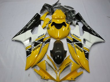 2006-2007 Yellow Motul OEM Style R6 Fairings