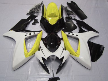 2006-2007 Yellow Star GSXR 600-750 Fairings