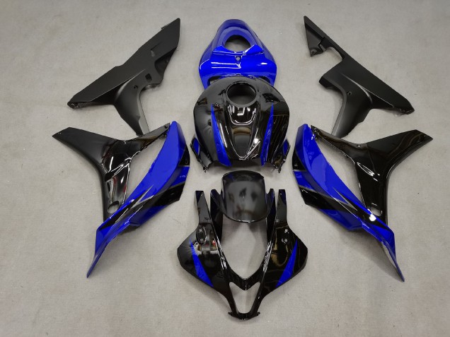 2007-2008 Blue and Black CBR600RR Fairings 2007-2008 Blue and Black CBR600RR Fairings