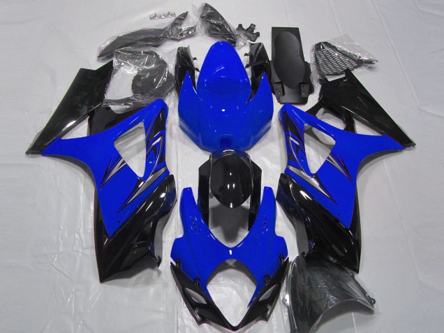 2007-2008 Blue and Black GSXR 1000 Fairings 2007-2008 Blue and Black GSXR 1000 Fairings