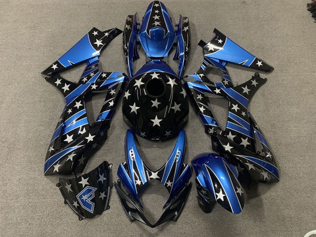 2007-2008 Custom Pearl Star Style GSXR 1000 Fairings