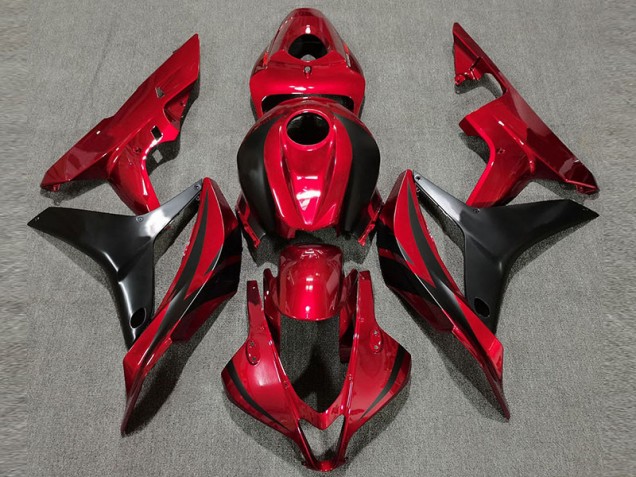 2007-2008 Deep Red OEM Style CBR600RR Fairings