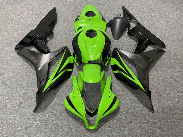 2007-2008 Electric Green OEM Style & Grey CBR600RR Fairings 2007-2008 Electric Green OEM Style & Grey CBR600RR Fairings