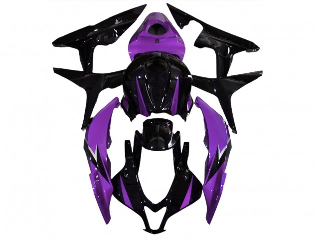 2007-2008 Gloss Black & Purple CBR600RR Fairings 2007-2008 Gloss Black & Purple CBR600RR Fairings