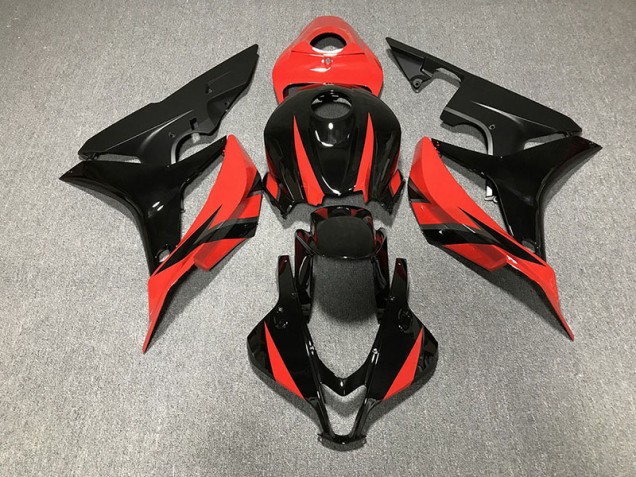 2007-2008 Gloss Black & Red CBR600RR Fairings 2007-2008 Gloss Black & Red CBR600RR Fairings