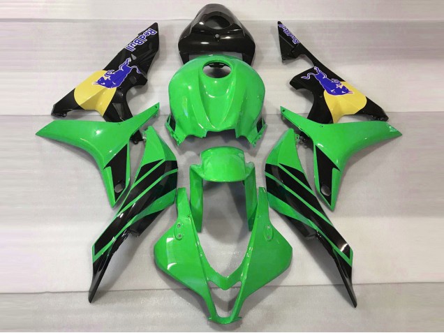 2007-2008 Green & Blue Bull CBR600RR Fairings 2007-2008 Green & Blue Bull CBR600RR Fairings