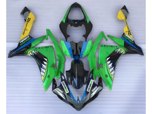 2007-2008 Green Shark R1 Fairings 2007-2008 Green Shark R1 Fairings