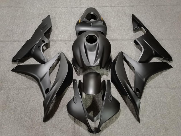 2007-2008 Matte Black CBR600RR Fairings 2007-2008 Matte Black CBR600RR Fairings