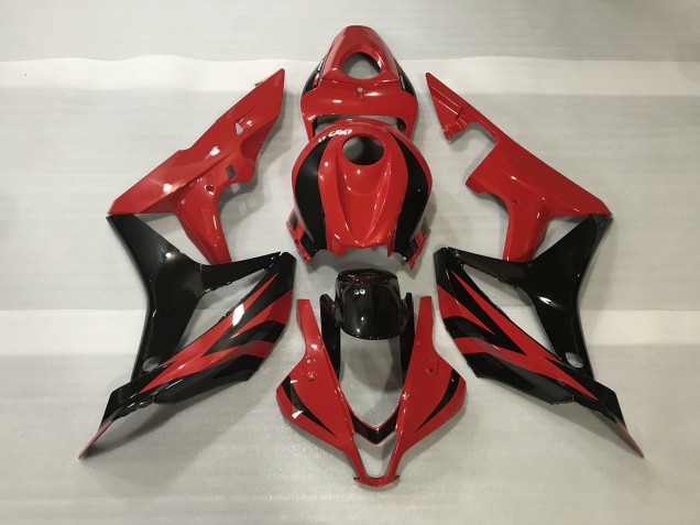 2007-2008 Metallic Red OEM Style CBR600RR Fairings 2007-2008 Metallic Red OEM Style CBR600RR Fairings
