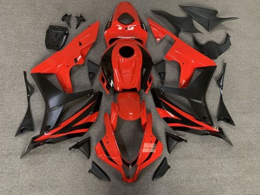 2007-2008 OEM Red Style CBR600RR Fairings