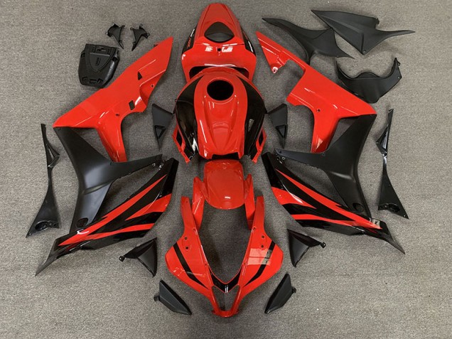 2007-2008 OEM Red Style CBR600RR Fairings