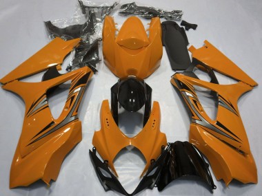 2007-2008 Orange OEM Style GSXR 1000 Fairings