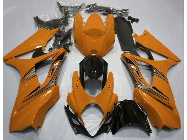 2007-2008 Orange OEM Style GSXR 1000 Fairings