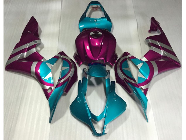 2007-2008 Pink Captain America CBR600RR Fairings 2007-2008 Pink Captain America CBR600RR Fairings