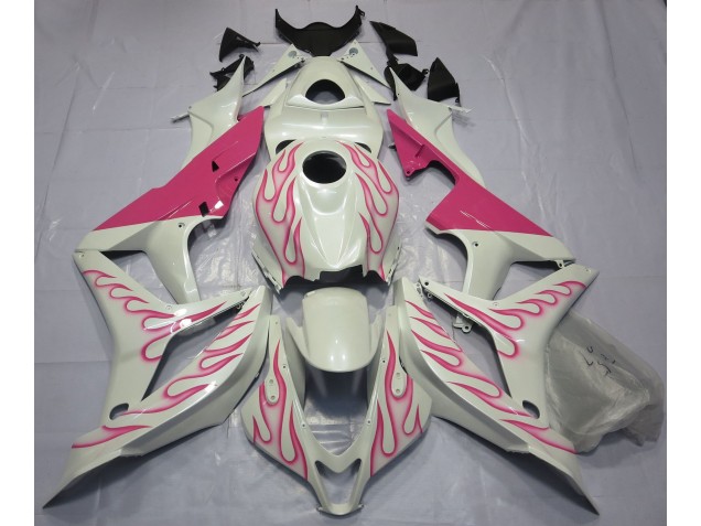 2007-2008 Pink Flame CBR600RR Fairings 2007-2008 Pink Flame CBR600RR Fairings