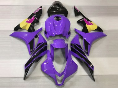 2007-2008 Purple & Pink Bull CBR600RR Fairings