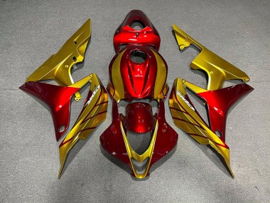 2007-2008 Red & Gold CBR600RR Fairings
