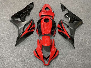 2007-2008 Red OEM Style & Grey CBR600RR Fairings