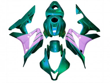 2007-2008 Turquoise and Pink CBR600RR Fairings