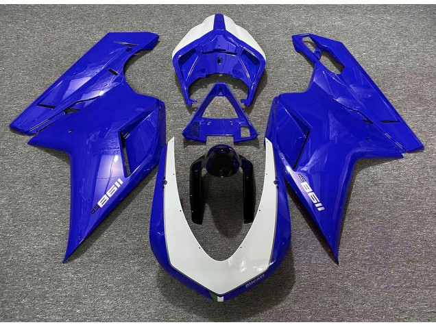 2007-2014 Gloss Blue SP Ducati 848 1098 1198 Fairings 2007-2014 Gloss Blue SP Ducati 848 1098 1198 Fairings