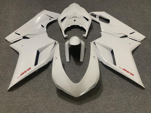 2007-2014 Gloss White Ducati 848 1098 1198 Fairings 2007-2014 Gloss White Ducati 848 1098 1198 Fairings