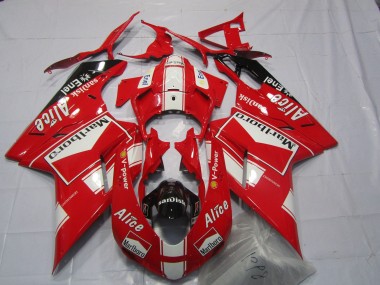 2007-2014 Marlboro Ducati 848 1098 1198 Fairings
