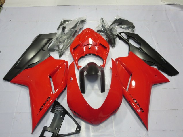 2007-2014 Red Ducati 848 1098 1198 Fairings 2007-2014 Red Ducati 848 1098 1198 Fairings