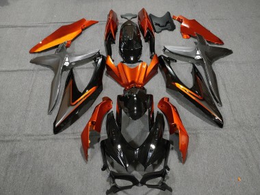 2008-2010 Burnt Orange OEM Style GSXR 600-750 Fairings