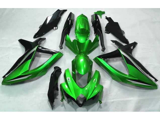 2008-2010 Gloss Green GSXR 600-750 Fairings 2008-2010 Gloss Green GSXR 600-750 Fairings