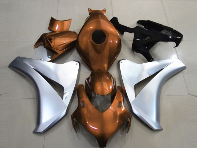 2008-2011 Gloss Orange and Silver CBR1000RR Fairings 2008-2011 Gloss Orange and Silver CBR1000RR Fairings