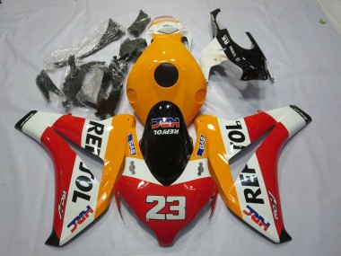 2008-2011 Off Orange Repsol CBR1000RR Fairings