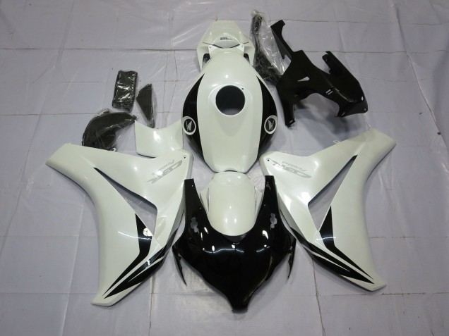 2008-2011 Pearl White and Black CBR1000RR Fairings 2008-2011 Pearl White and Black CBR1000RR Fairings