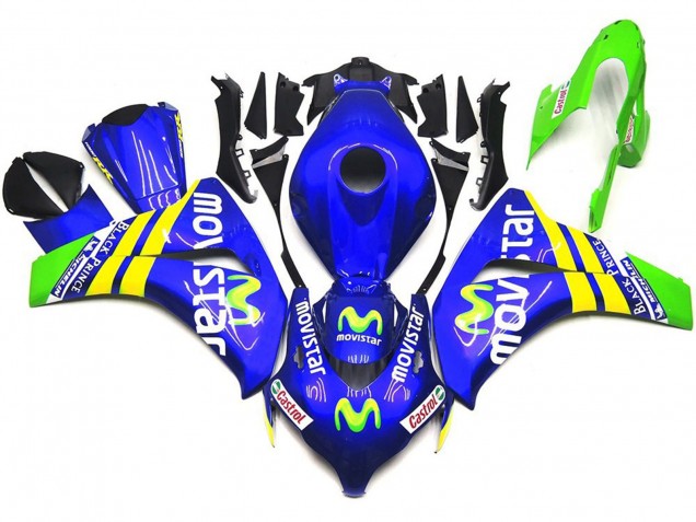 2008-2011 Vibrant MoviStar CBR1000RR Fairings