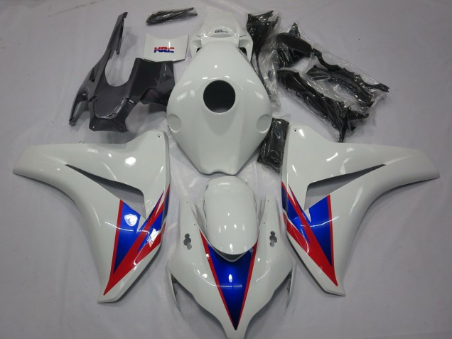 2008-2011 White Blue Red CBR1000RR Fairings