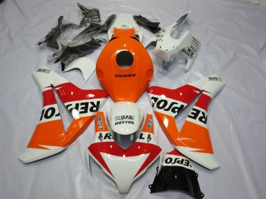2008-2011 White Repsol Design CBR1000RR Fairings