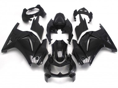 2008-2012 Gloss Black Plain Ninja 250 Fairings