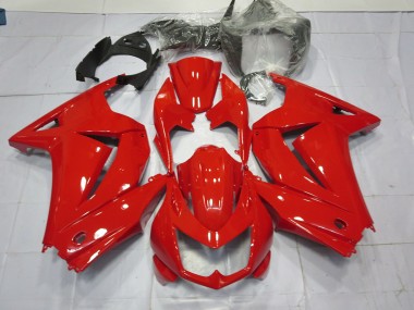 2008-2012 Gloss Red Ninja 250 Fairings