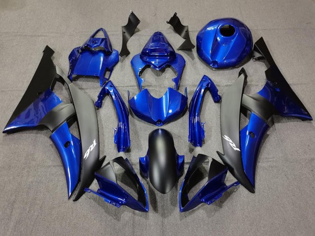 2008-2016 Dark Blue and Matte Black R6 Fairings 2008-2016 Dark Blue and Matte Black R6 Fairings