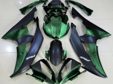 2008-2016 Forest Green and Matte Black R6 Fairings