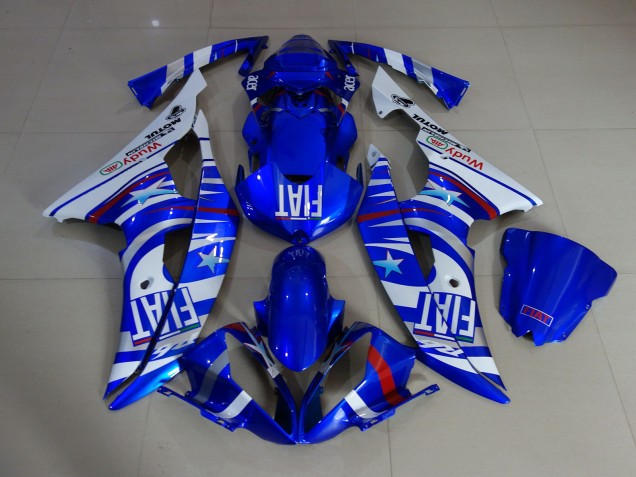 2008-2016 Gloss Blue Fiat R6 Fairings 2008-2016 Gloss Blue Fiat R6 Fairings