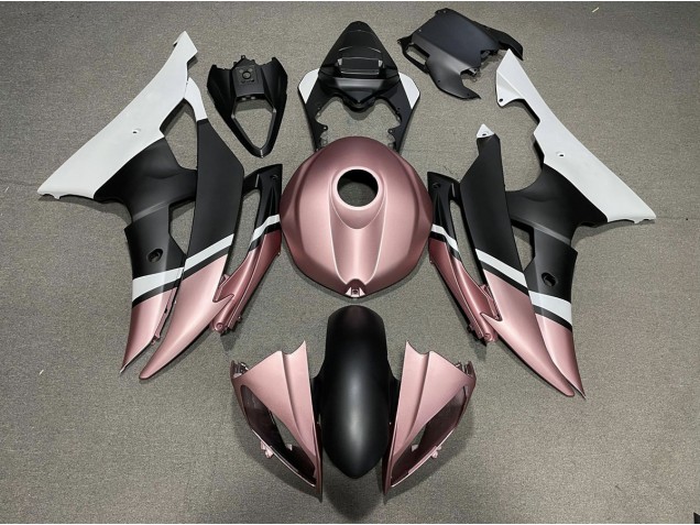 2008-2016 Matte Black and Rose Gold R6 Fairings 2008-2016 Matte Black and Rose Gold R6 Fairings