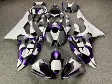 2008-2016 Mystic Purple Snow Camo R6 Fairings