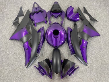 2008-2016 Purple and Matte Black R6 Fairings