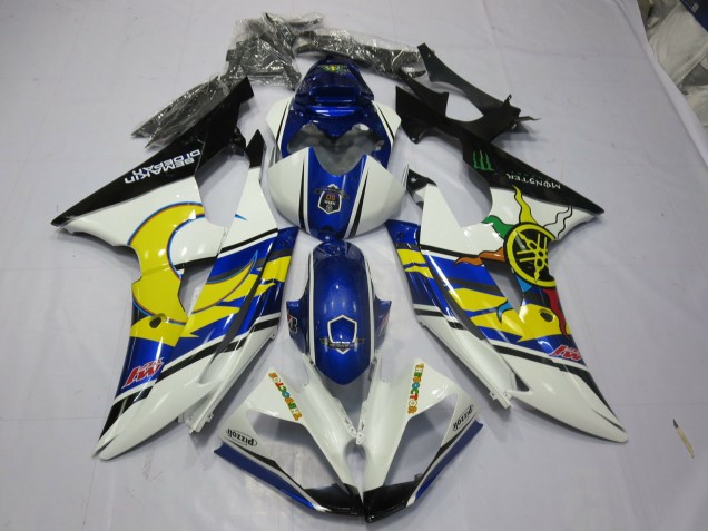2008-2016 Yellow and Blue R6 Fairings 2008-2016 Yellow and Blue R6 Fairings