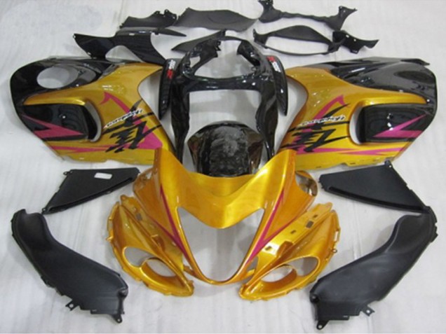 2008-2020 Gold GSXR 1300 Hayabusa Fairings 2008-2020 Gold GSXR 1300 Hayabusa Fairings