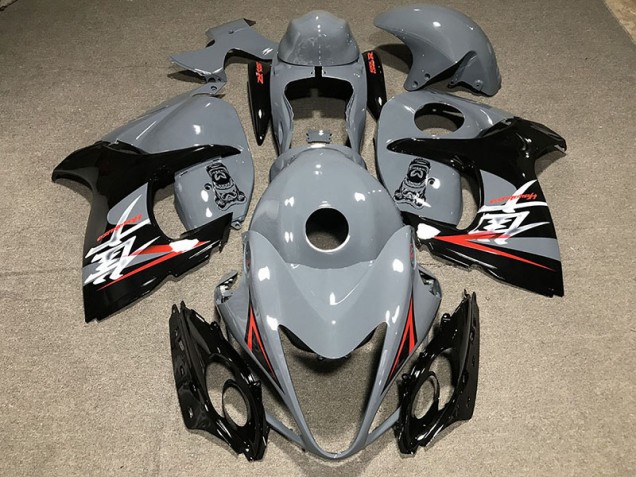 2008-2020 Grey & Logo GSXR 1300 Hayabusa Fairings 2008-2020 Grey & Logo GSXR 1300 Hayabusa Fairings