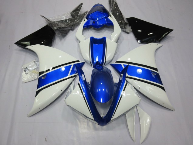 2009-2011 OEM Style Blue White R1 Fairings