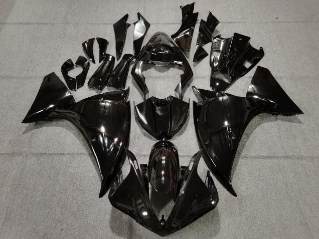 2009-2011 Plain Gloss Black R1 Fairings 2009-2011 Plain Gloss Black R1 Fairings