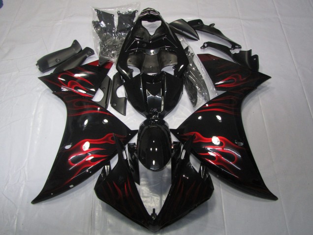 2009-2011 Red Flame R1 Fairings 2009-2011 Red Flame R1 Fairings